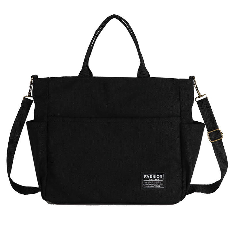 Simple Students Have Thick Single-shoulder Bags