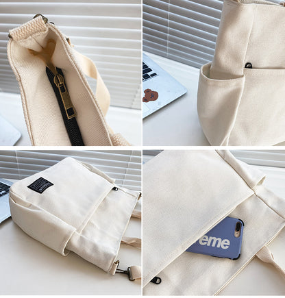 Simple Students Have Thick Single-shoulder Bags